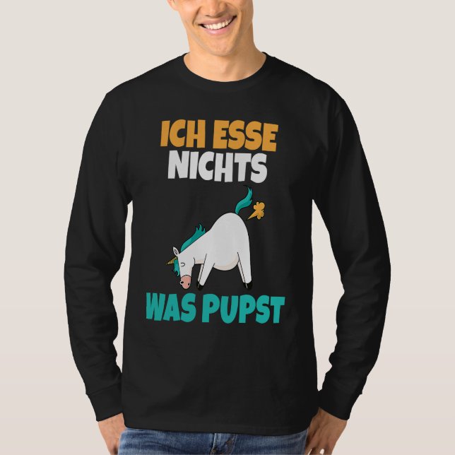 Backprint I don't eat anything that farts vegans a T Shirt (Framsida)