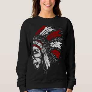 Backprint Indian headbit T Shirt