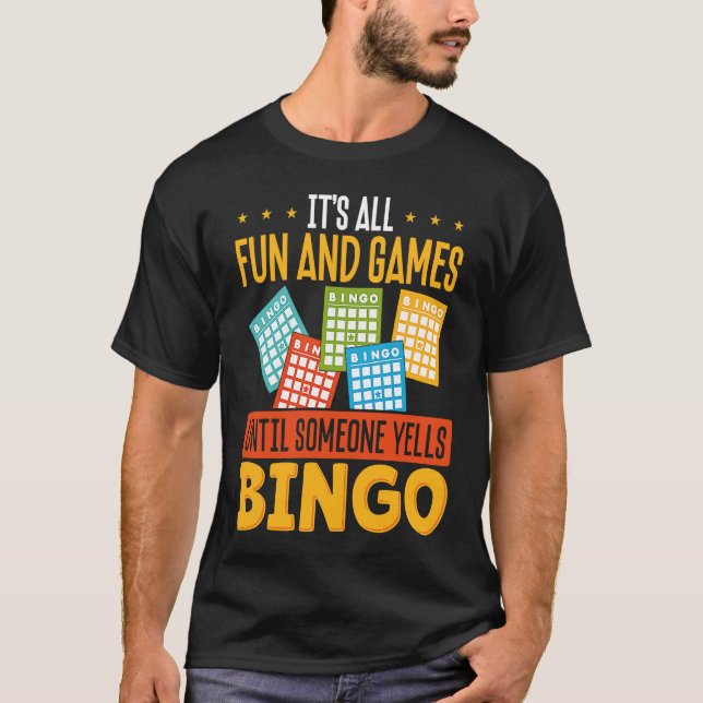 Backprint It S All Fun And Games Until Someone Yel T Shirt (Framsida)