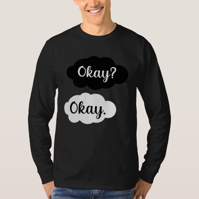 Backprint Okay Okay T Shirt (Framsida)