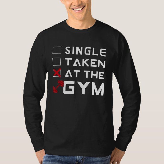 Backprint Single Taken Gym Forgiving Gym Training T Shirt (Framsida)