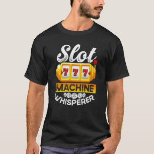 Backprint Slot Maskin Whisperer T Shirt