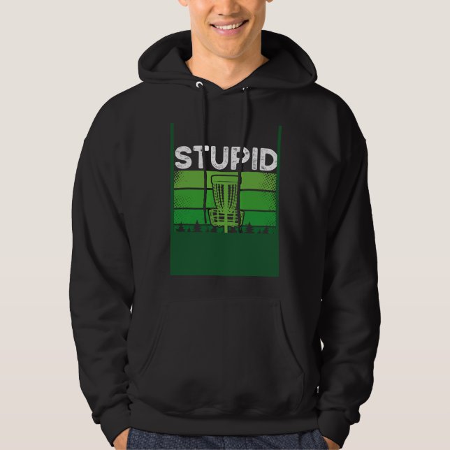 Backprint Stupid Tree Ultimate Frisbee Hoodie (Framsida)