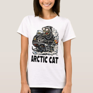 Bäckråtta CreekRat Co. Arctic Cat CARtoon T Shirt