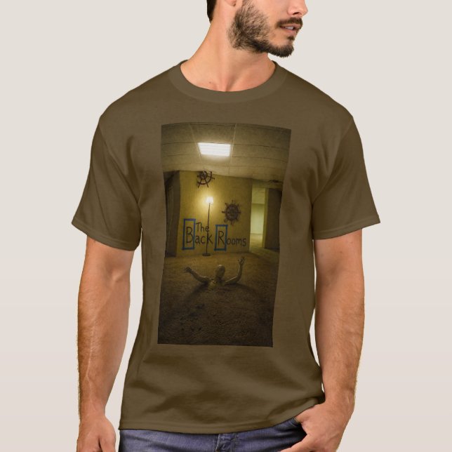BackRooms Sinking Signal Kuslig T-shirt (Framsida)