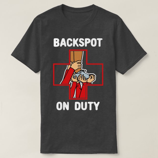 Backspot On Duty 1 T Shirt (Design framsida)