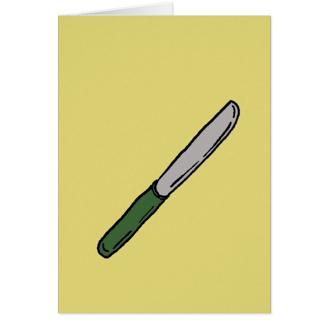 Backstabber Hälsningskort (Framsidan)