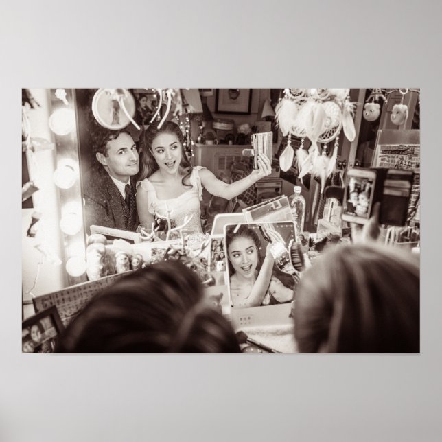 Backstage spegel poster (Framsidan)