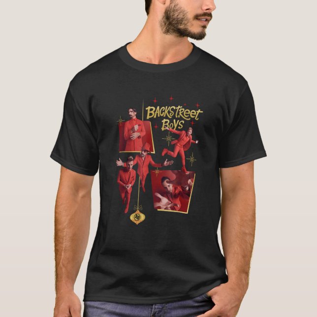 Backstreet Boys Classic-jul T Shirt (Framsida)