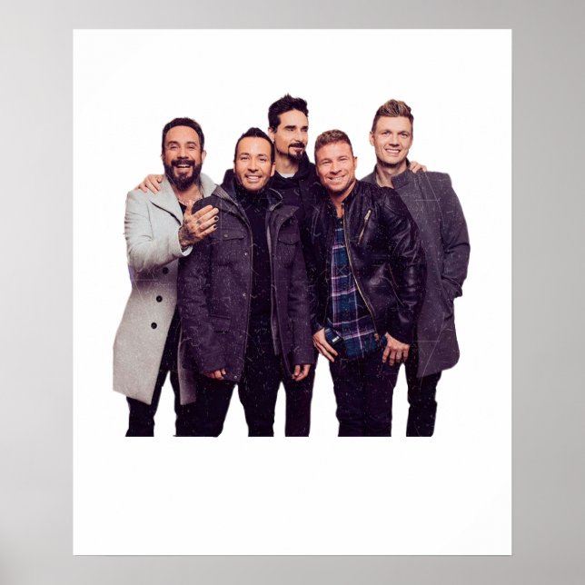 Backstreet Boys vintaget Poster (Framsidan)