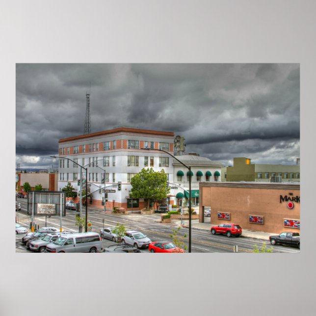 Backtown Bakersfield Poster (Framsidan)