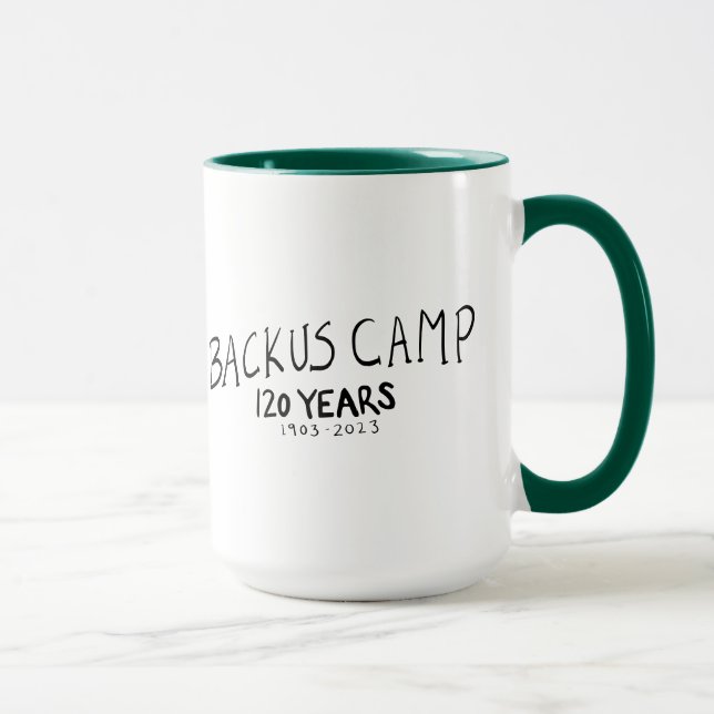 Backus Camp 120 Years Mugg (Höger)