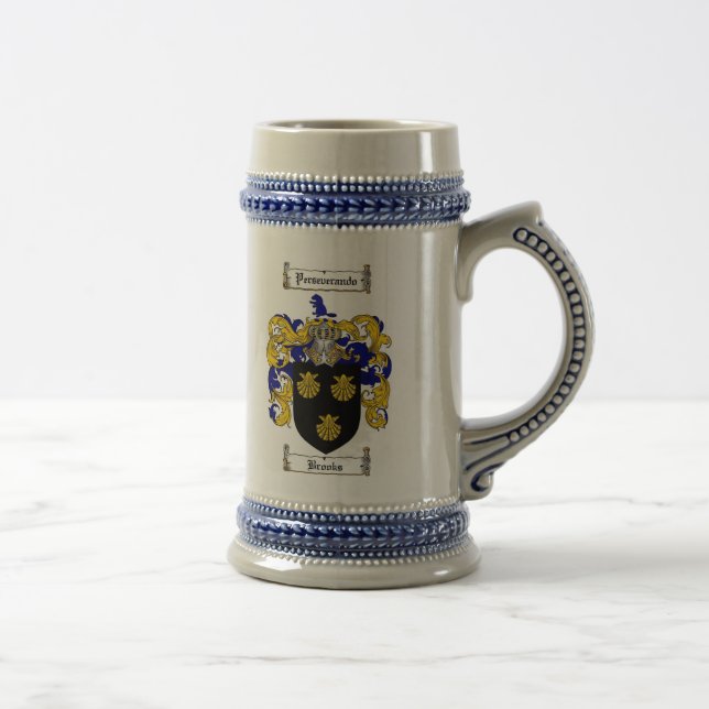 Bäckvapensköld Stein/bäckfamiljvapensköld Sejdel (Höger)