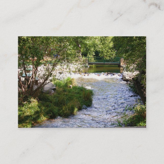 Bäckvisitkort Visitkort (Framsida)