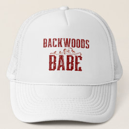 Backwood Babe Typography Keps