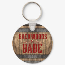 Backwood Babe Whiskey Keg Keychain