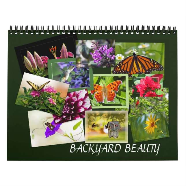Backyard Beauty Calendar Kalender (Omslag)