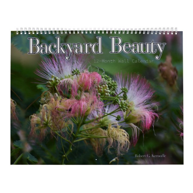 Backyard Beauty Wall Kalender (Omslag)