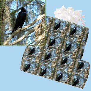 Backyard Bird Grackle Wrapping Papper Presentpapper