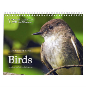Backyard Birds Calendar 5:e i serie Kalender