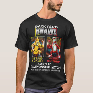 Backyard Brawl Condition Wrestling T Shirt
