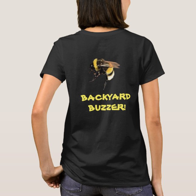 Backyard Buzzer Bumblebee T-Shirt (Baksida)