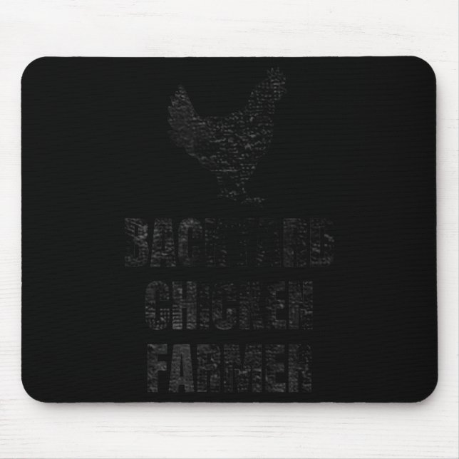 Backyard Chicken Farmer Distressed Gift For Chicke Musmatta (Framsidan)