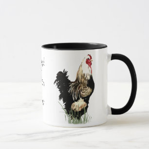Backyard Chicken Farmer med Tupp Design Mugg
