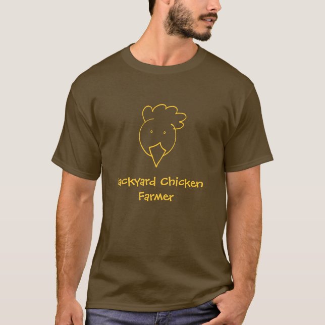 Backyard Chicken Farmer T-shirt (Framsida)
