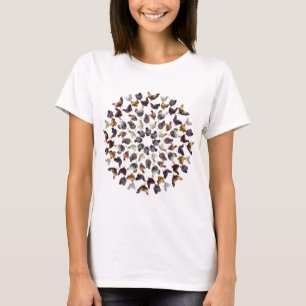 Backyard Chicken Mandala T Shirt