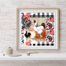 Backyard Chickens B är för Brahma