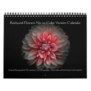 Backyard Flowers No 125 Färg Version Kalender
