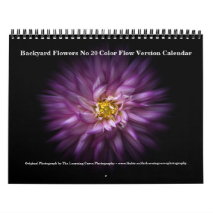 Backyard Flowers No 20 Färg Flow Version Kalender