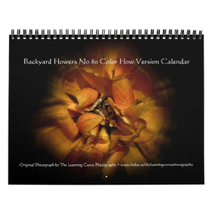 Backyard Flowers No. 80 Färg Flow Version Kalender