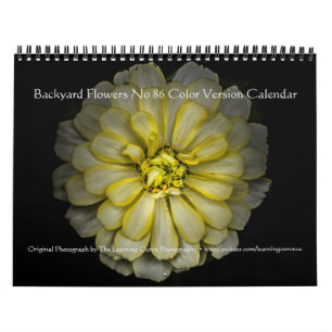 Backyard Flowers No. 86 Färg Version Kalender