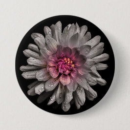 Backyard Flowers No 91 Färg Version Knapp