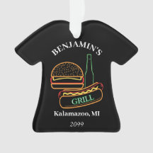 Backyard Grill med Burgers Hett Hundar Beer