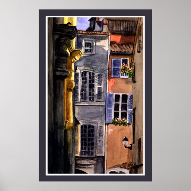 Backyard i Italien Poster (Framsidan)