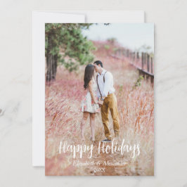 Backyard Land Glad helg Julkort