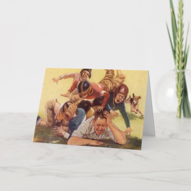 Backyard Pappa Kort (Framsida)