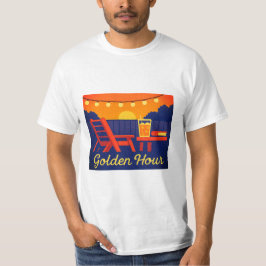 Backyard Relaxation Summer Comfort T-Shirt