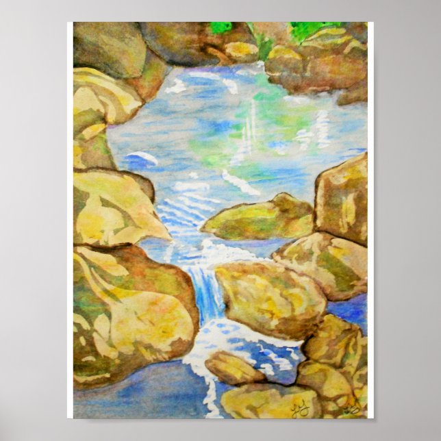 Backyard Stream Poster (Framsidan)