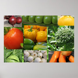 Backyard Vegetable Garden Poster