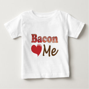 Bacon älskar mig t-shirt