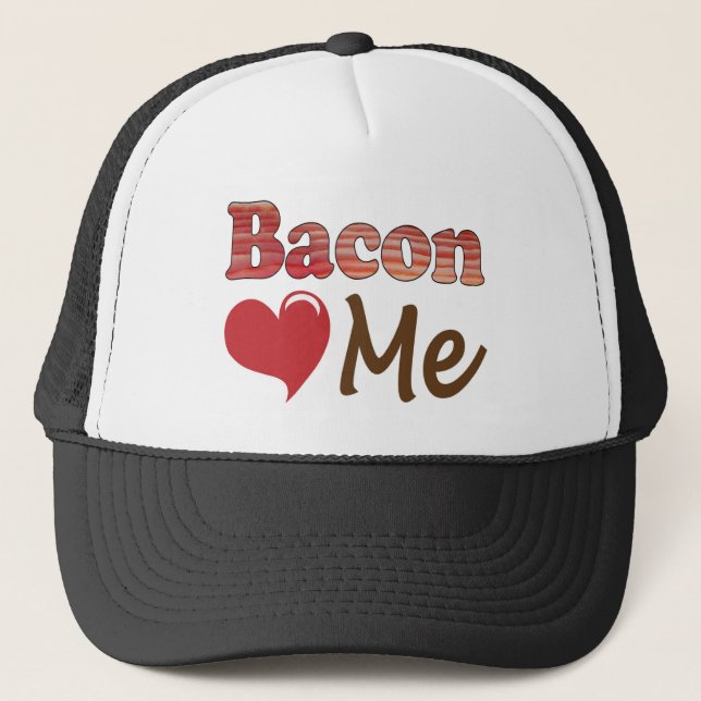 Bacon älskar mig truckerkeps (Framsida)