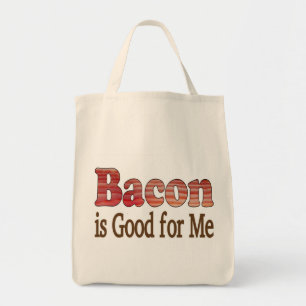 Bacon är bra för mig tygkasse