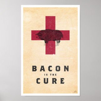 Bacon är Cure Poster