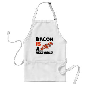 bacon är en grönsak förkläde