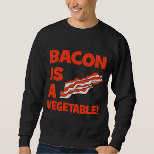 bacon är en grönsak långärmad tröja