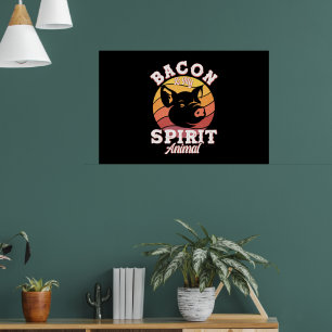 Bacon är min egen fläck, min brunt Bacon Älskare Poster